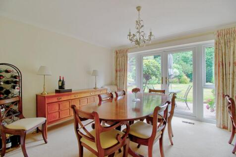 Dining Room with French doors to garden
