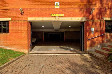 Gated underground parking with internal lift