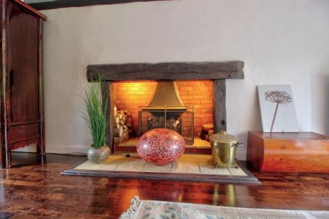 Wood-burning stove (and gas central heating too)