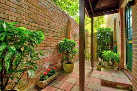Large Porch &amp; Gate to Garden