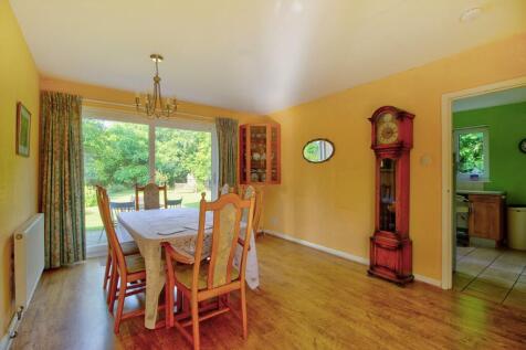 Dining Room with patio doors