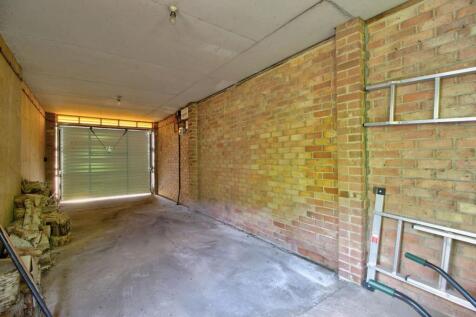 Garage shown from side door access