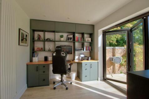 Home Office overlooks Garden