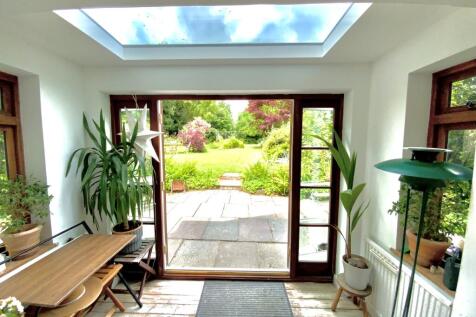 Skylight and garden door