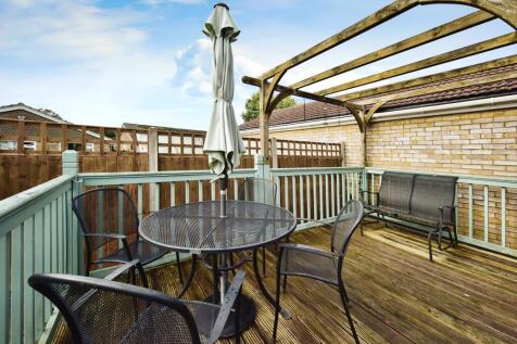Private Rear Garden Decking Area
