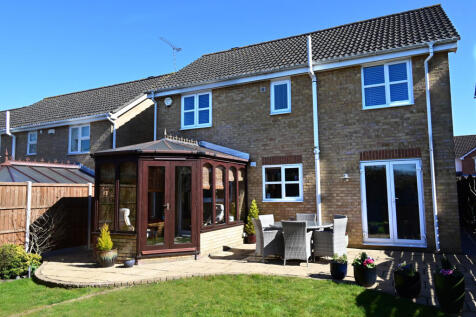 Private Rear Garden With Conservatory View