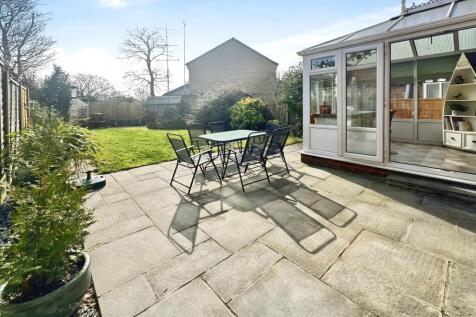 Private Rear Garden With Conservatory View