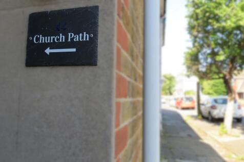 Back Entrance Sign