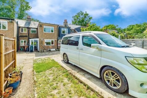 Rear with parking