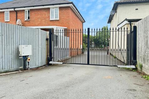 Gated Entrance To The Private Road