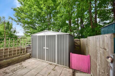 Garden Storage &amp; Patio Area