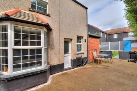 The rear section of property that is for sale