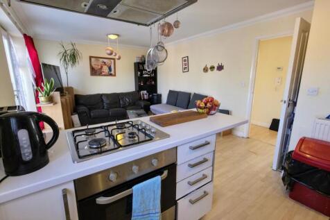 Open plan kitchen lounge