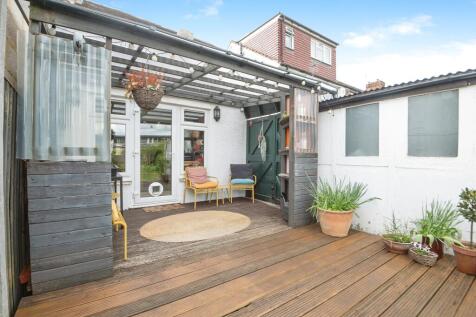 Patio outside rear