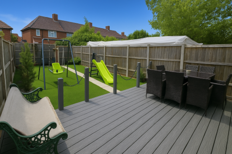 Rear garden