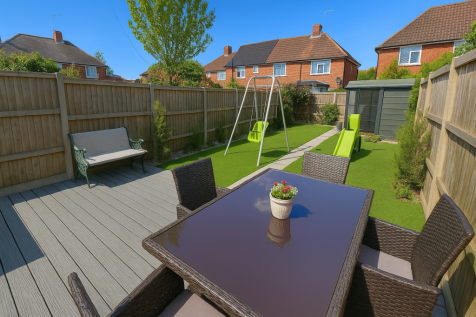 Rear garden