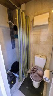 Outbuilding shower room