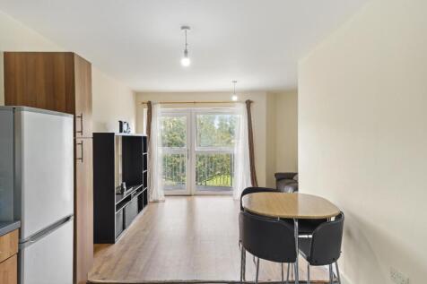 Open plan lounge kitchen