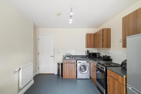 Open plan lounge kitchen