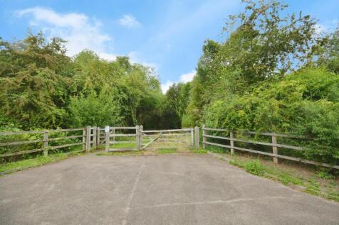 Green space accessed across the road