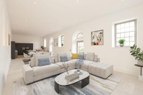 Living Kitchen - virtually staged