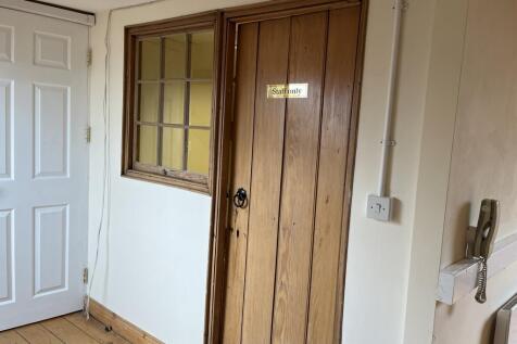 Doorway into office