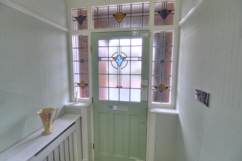 Period feature stain glass windows