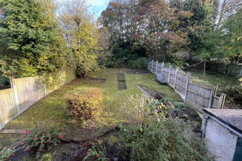 Rear Garden From Bedroom Window