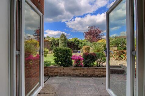 From Dining Room French Doors