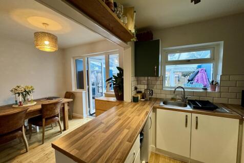open plan kitchen
