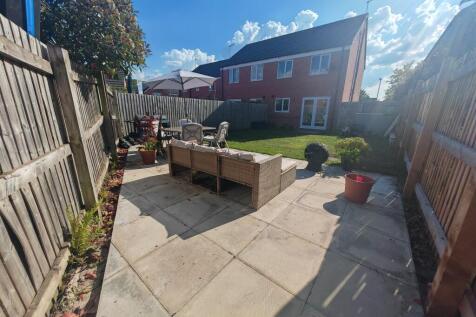 Rear garden