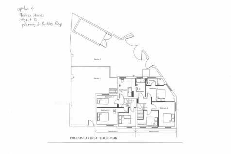 Proposed plan for two homes