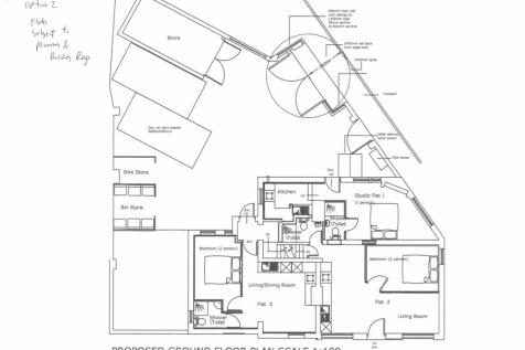 Proposed plan for flats