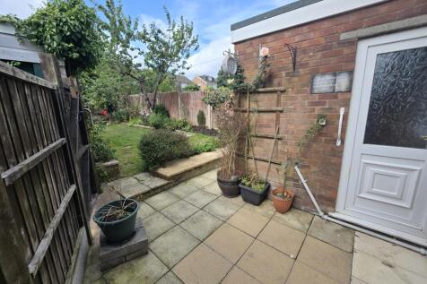 Rear garden Patio