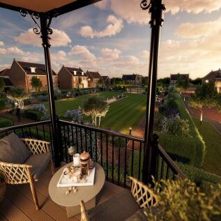 CGI Balcony View