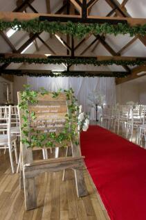 Llancaiach Fawr wedding set up September 2019 2.