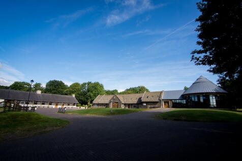 Llancaiach Fawr Grounds view of Consevatory Barn
