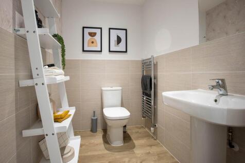 A handy downstairs cloakroom