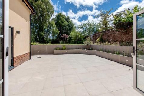 Rear terrace