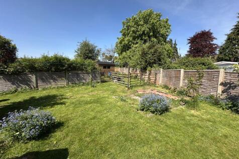 Rear garden