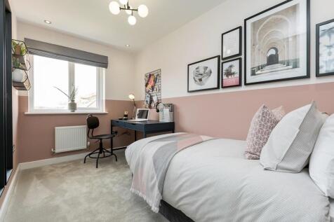 Bedroom 3 is well-suited to a child or even a home office