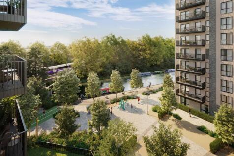 Hayes Village - Canal-side View 04