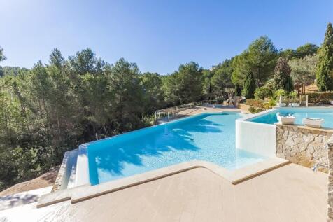 pool with landscape 