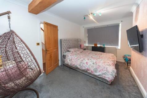 Lounge currently used as a bedroom
