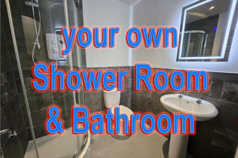 Private shower rooms in this luxury three bedroom