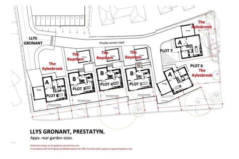Llys Gronant, Prestatyn - REAR GARDEN SIZES[69].jp