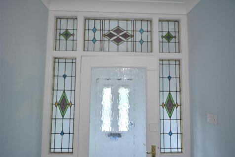 Leaded Glass Doorway
