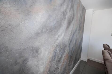 Kitchen - Feature Venetian Plaster Wall