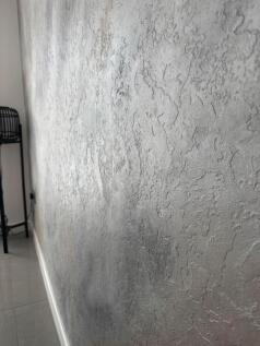 Kitchen -  Feature Venetian Plaster Wall