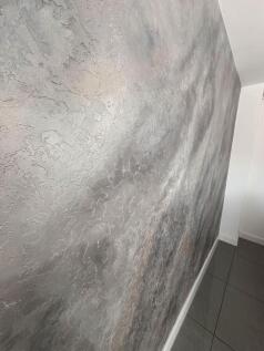 Kitchen -  Feature Venetian Plaster Wall